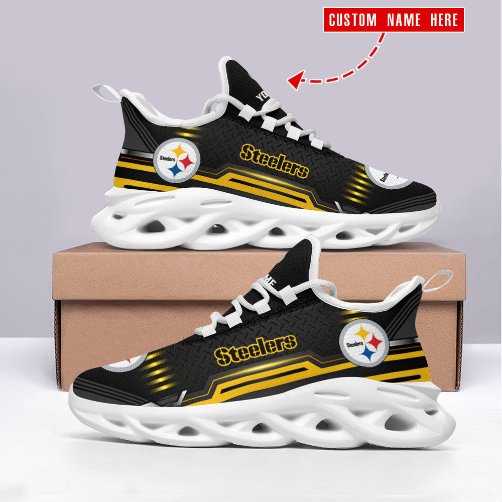 Pittsburgh Steelers Personalized Yezy Running Sneakers BG438