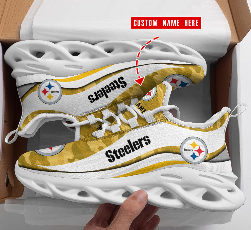 Pittsburgh Steelers Personalized Yezy Running Sneakers BG621