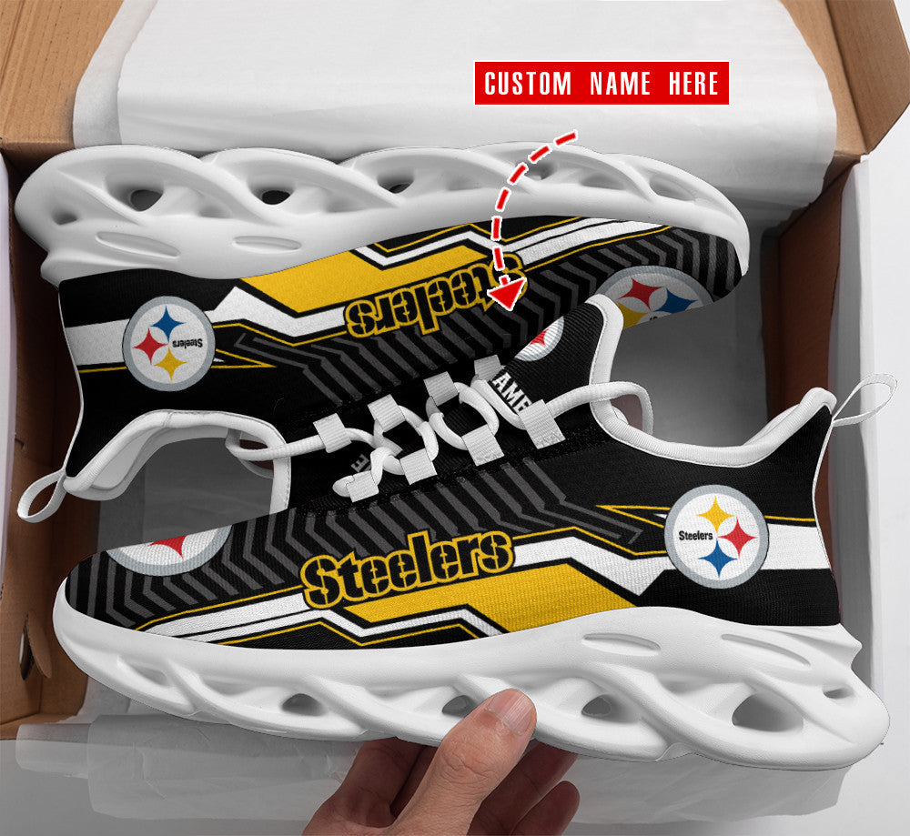 Pittsburgh Steelers Personalized Yezy Running Sneakers BG681