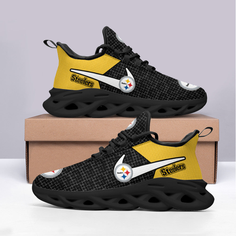 Pittsburgh Steelers Personalized Yezy Running Sneakers SPD481