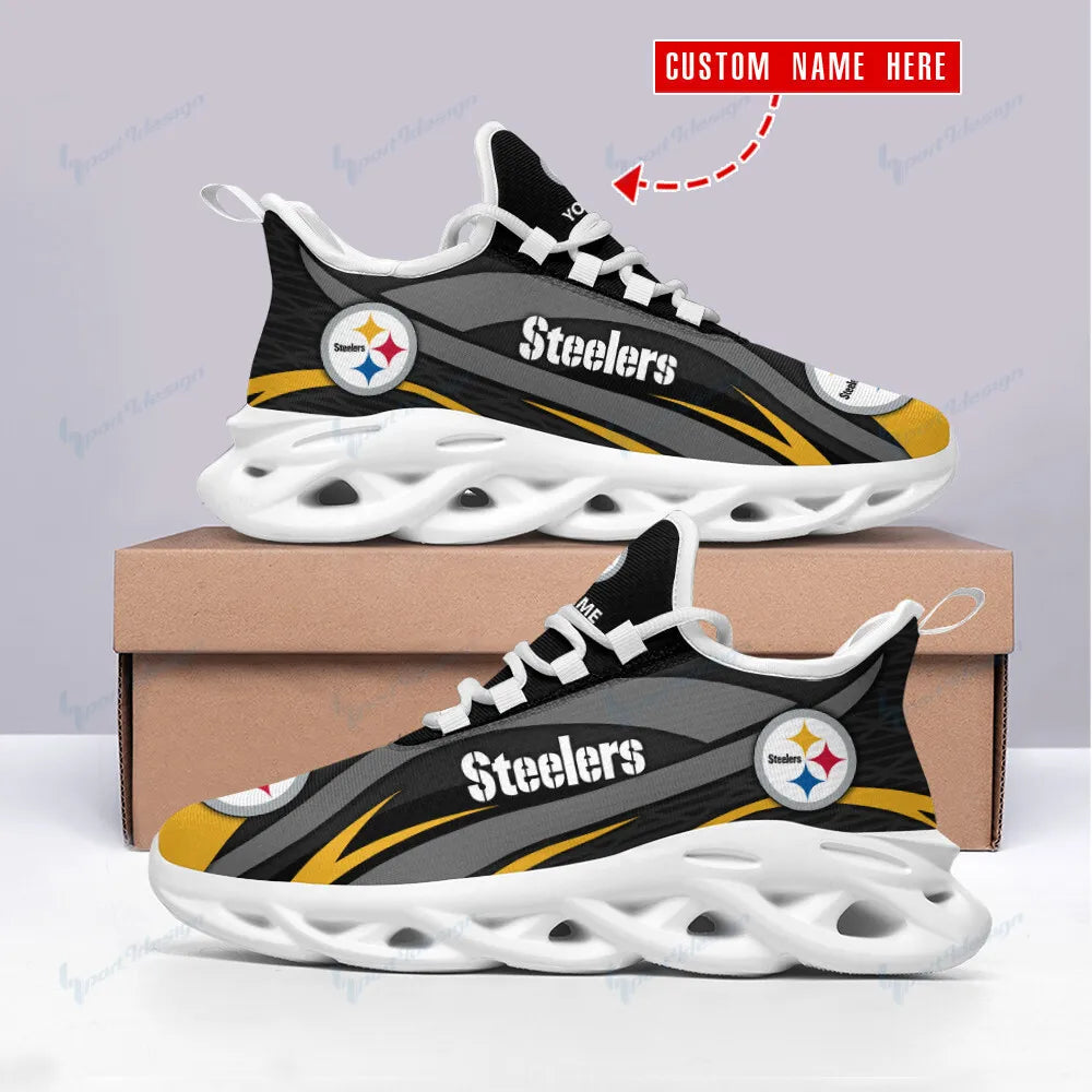 Pittsburgh Steelers Personalized Yezy Running Sneakers SPD65