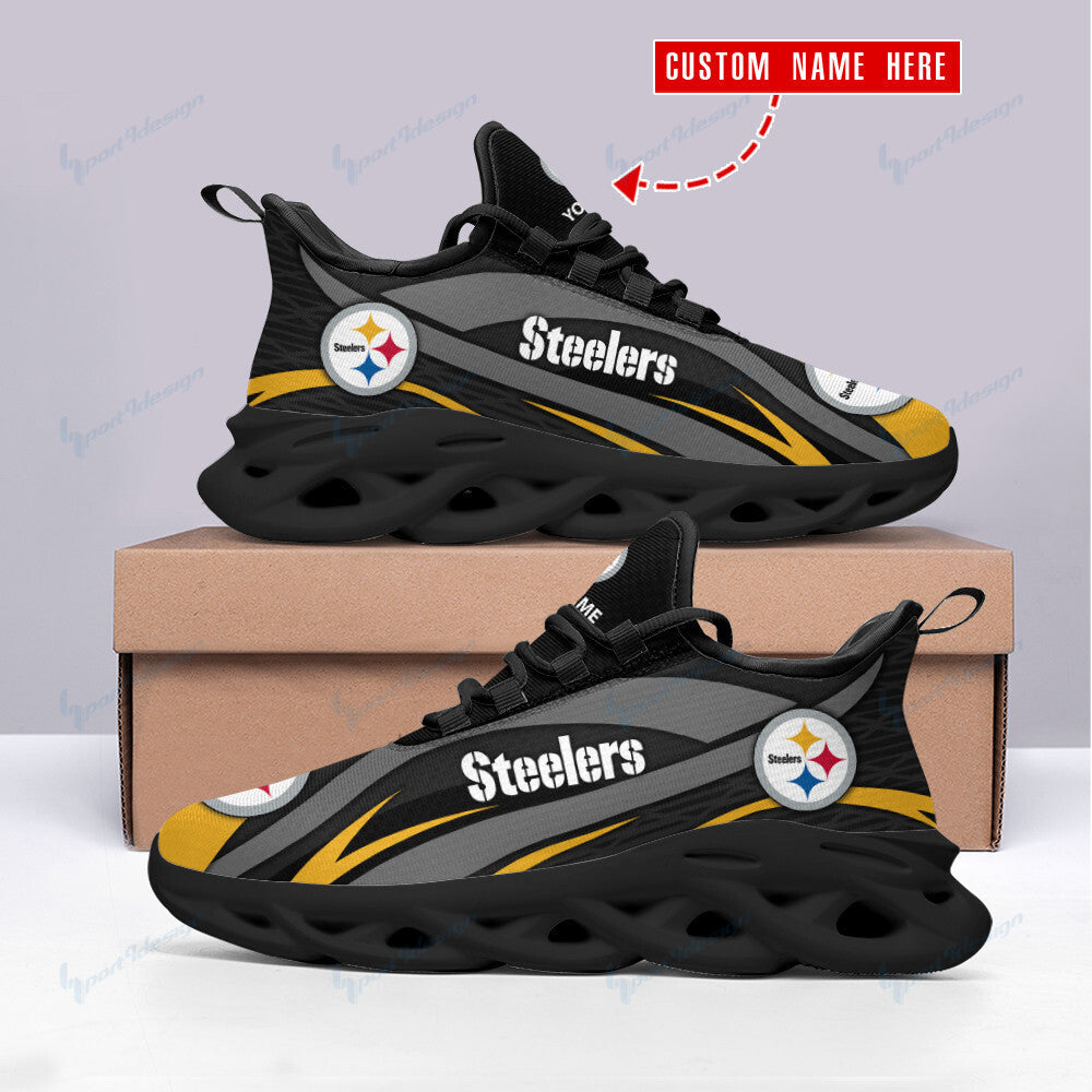 Pittsburgh Steelers Personalized Yezy Running Sneakers SPD65