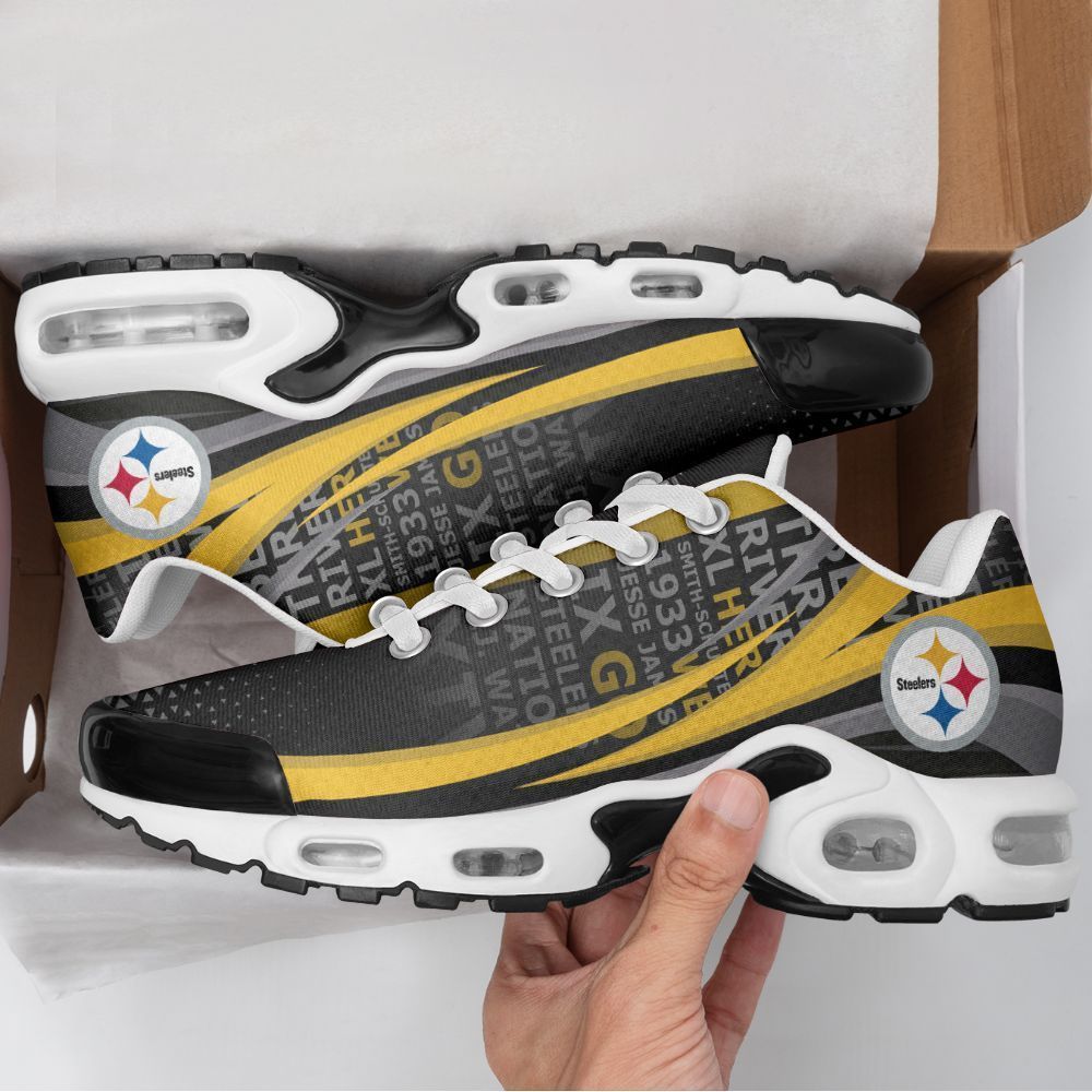 Pittsburgh Steelers Plus T-N Youth Sneakers 01
