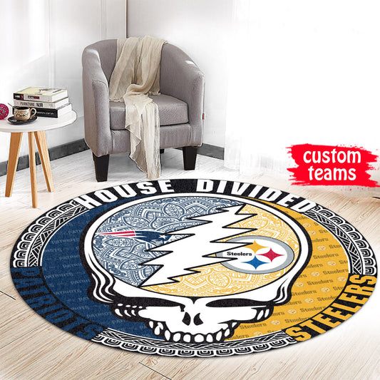 Pittsburgh Steelers Round Rug 15