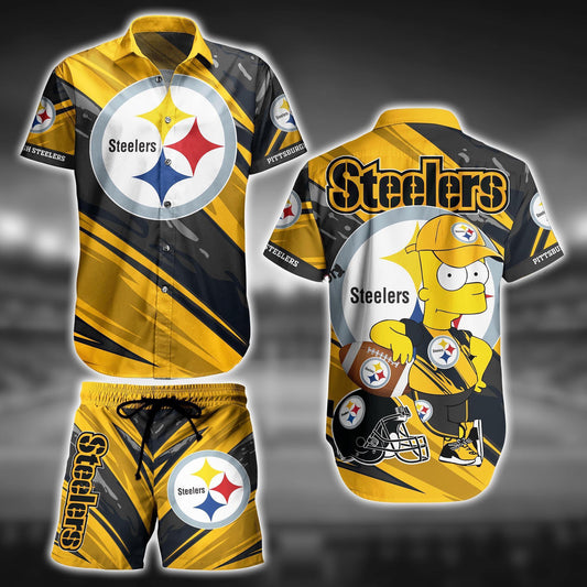 Pittsburgh Steelers Shirt and Shorts BG214