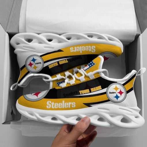 Pittsburgh Steelers Personalized Yezy Running Sneakers SPDMS810