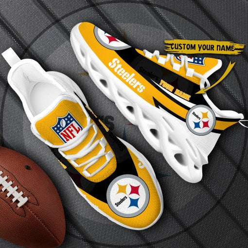 Pittsburgh Steelers Personalized Yezy Running Sneakers SPDMS810