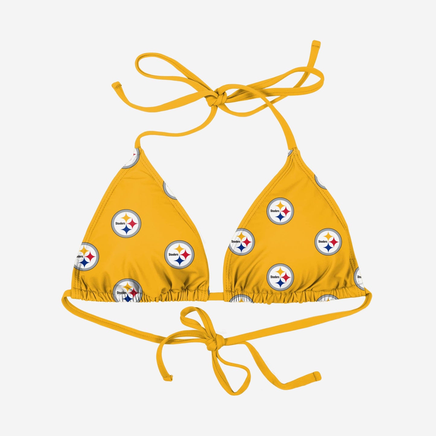 Pittsburgh Steelers Womens Mini Print Bikini