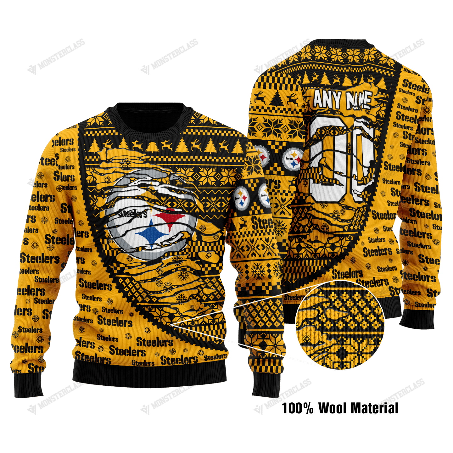Pittsburgh Steelers Woolen Sweater 144