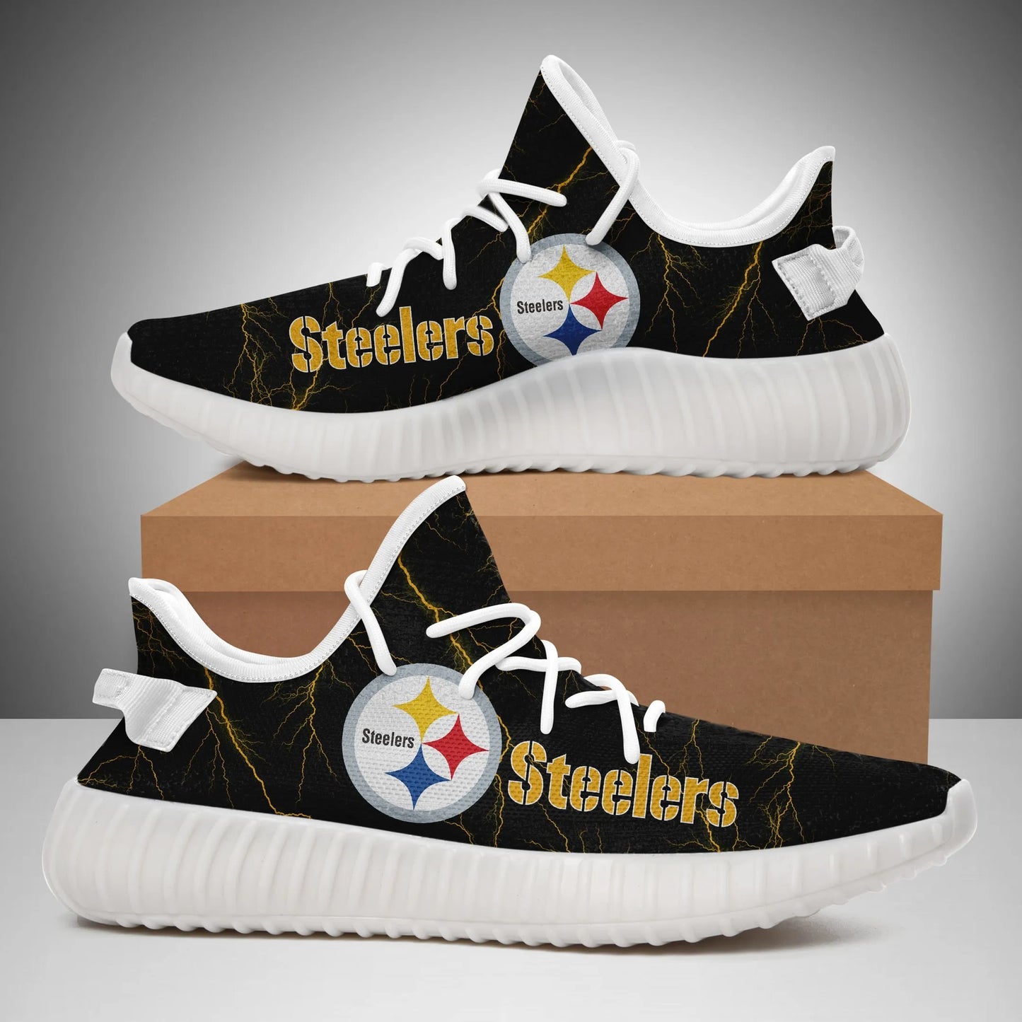 Pittsburgh Steelers Yeezy Shoes 035
