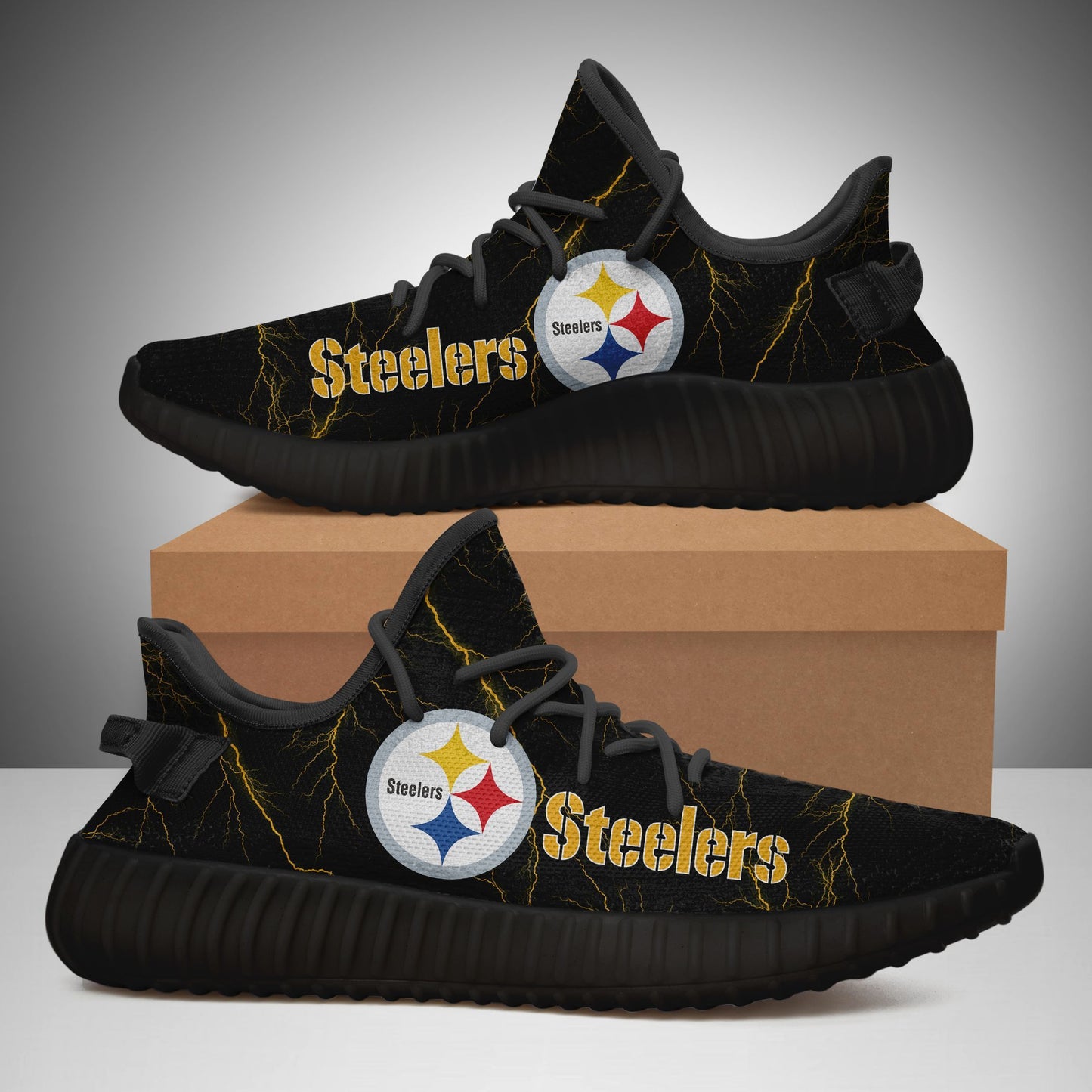 Pittsburgh Steelers Yeezy Shoes 035