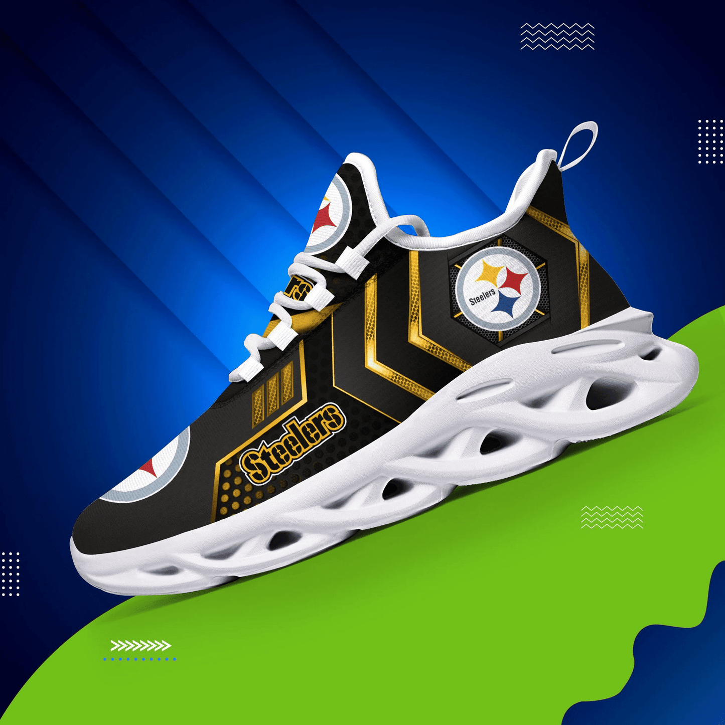 Pittsburgh Steelers Yezy Running Sneakers 193
