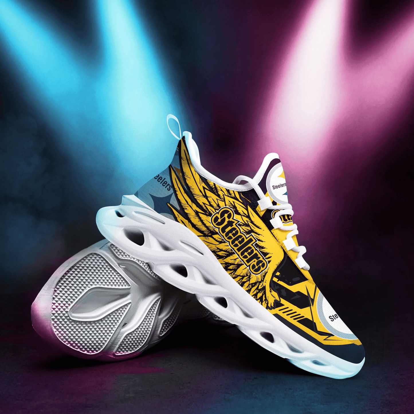 Pittsburgh Steelers Yezy Running Sneakers 196