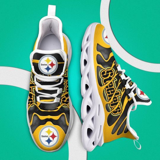 Pittsburgh Steelers Yezy Running Sneakers 360