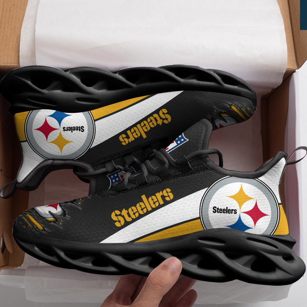 Pittsburgh Steelers Yezy Running Sneakers 951