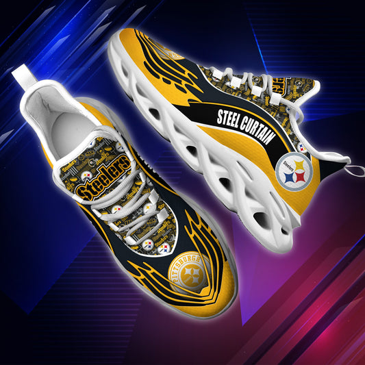 Pittsburgh Steelers Yezy Running Sneakers BB197