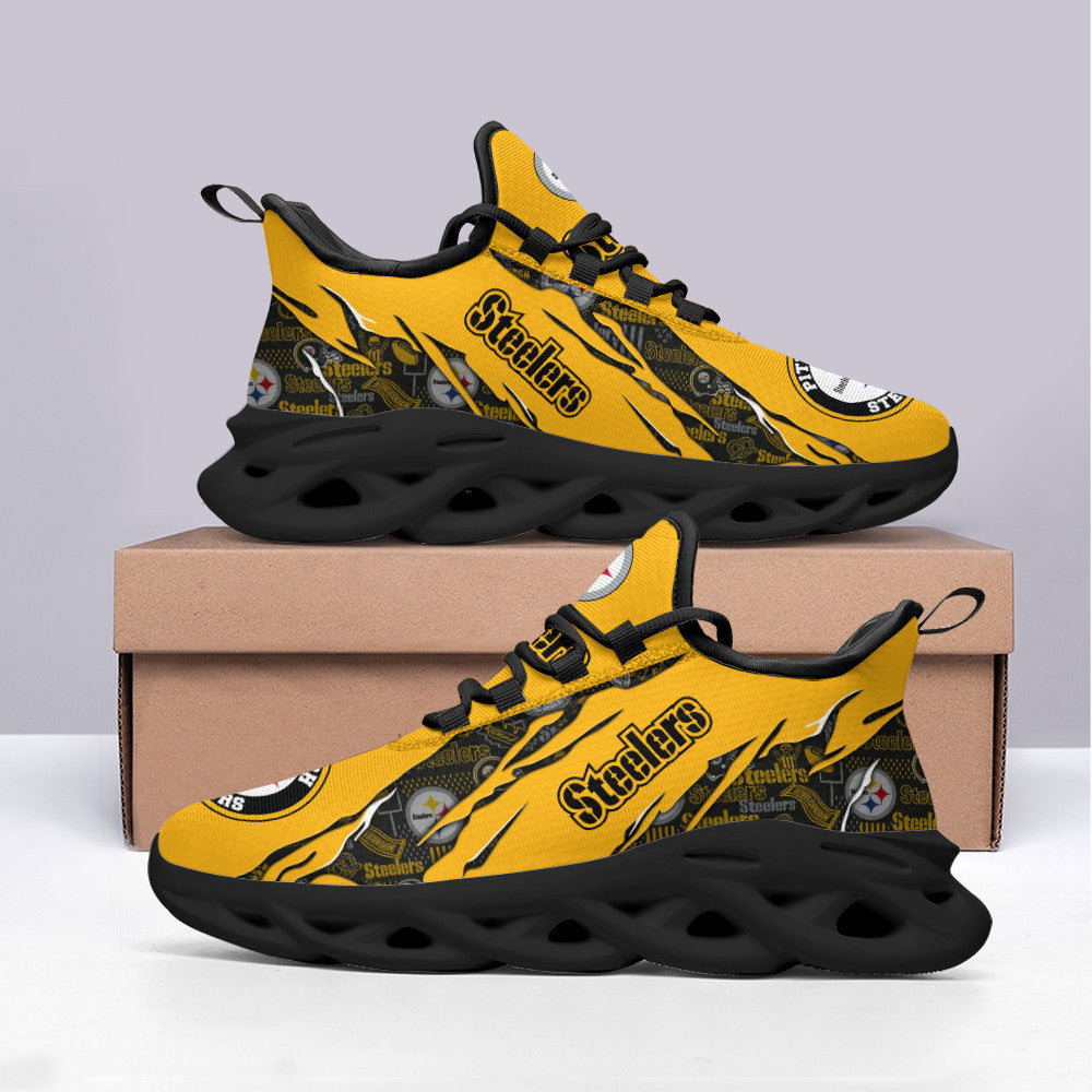 Pittsburgh Steelers Yezy Running Sneakers BB399