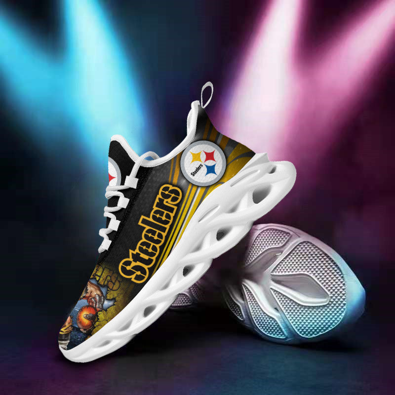 Pittsburgh Steelers Yezy Running Sneakers BG724