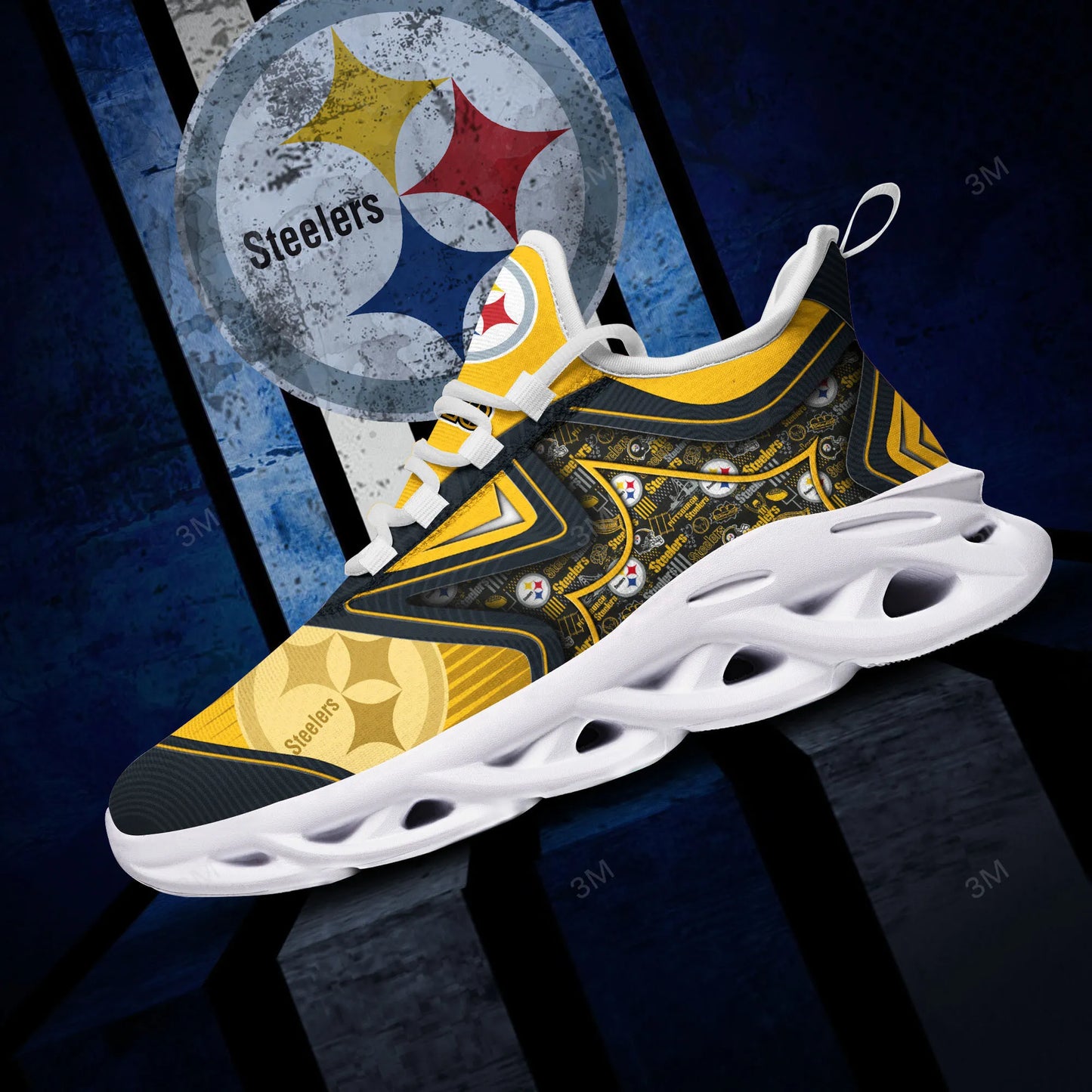 Pittsburgh Steelers Yezy Running Sneakers BG911