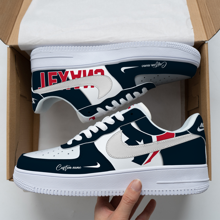 Houston Texans Custom Name For Fans Shoes AF1 AZBTAF1000008