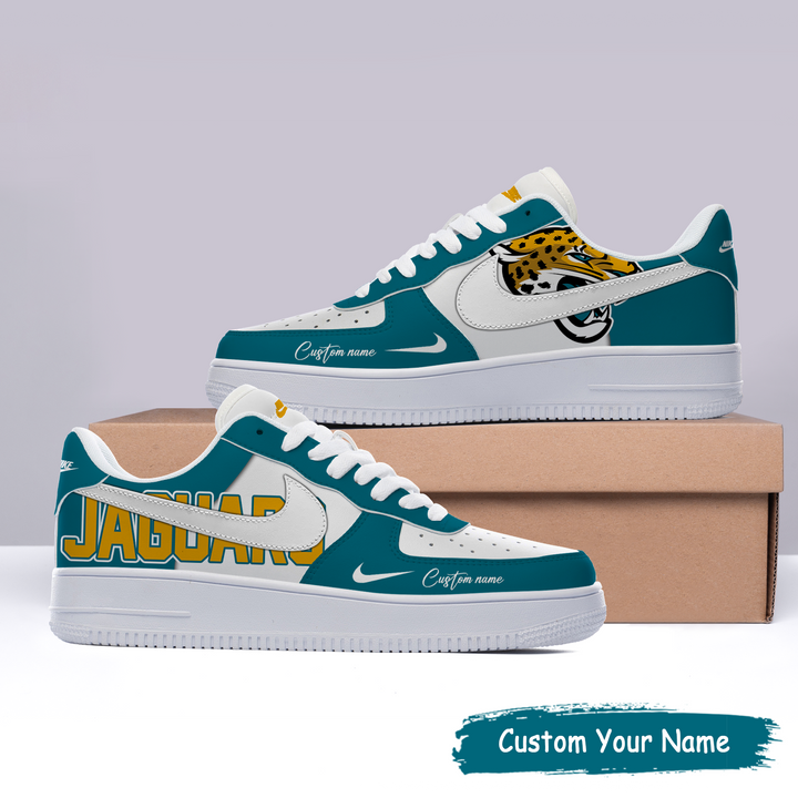 Jacksonville Jaguars Custom Name For Fans Shoes AF1 AZBTAF1000005