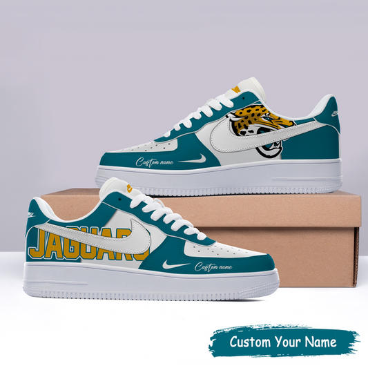 Jacksonville Jaguars Custom Name For Fans Shoes AF1 AZBTAF1000005