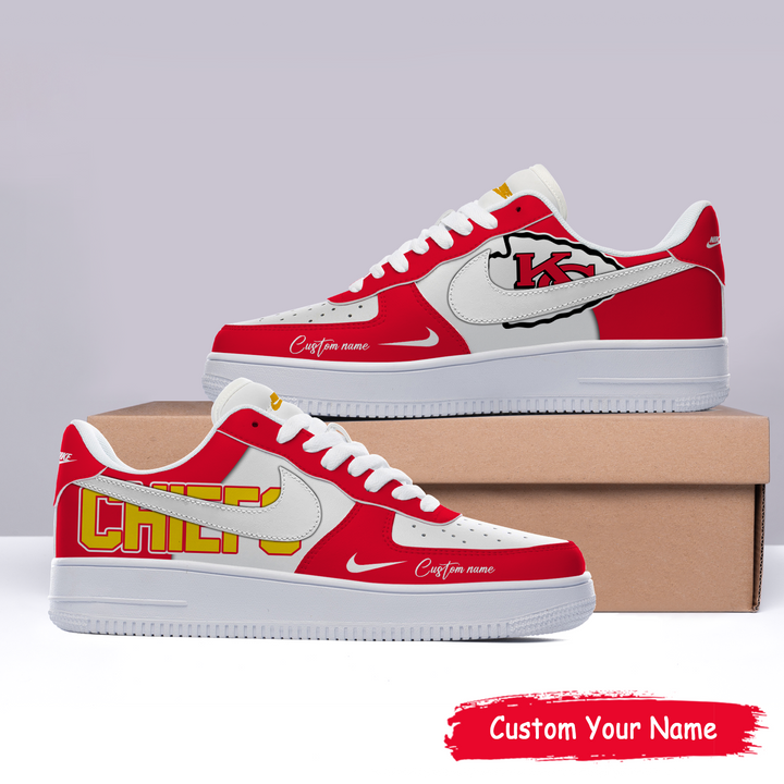Kansas City Chiefs Custom Name For Fans Shoes AF1 AZBTAF1000006