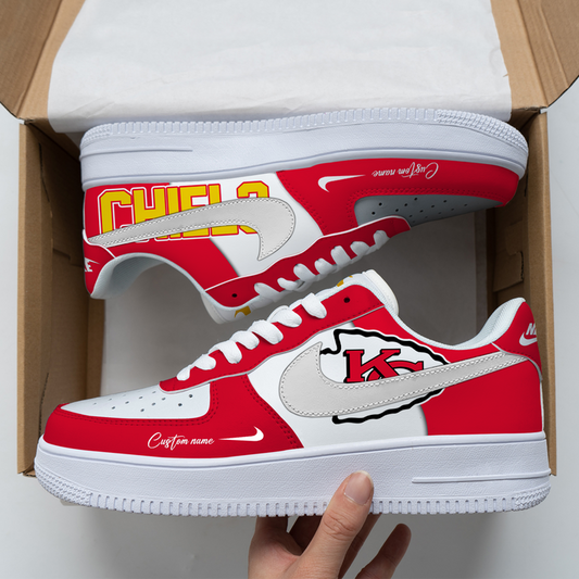 Kansas City Chiefs Custom Name For Fans Shoes AF1 AZBTAF1000006