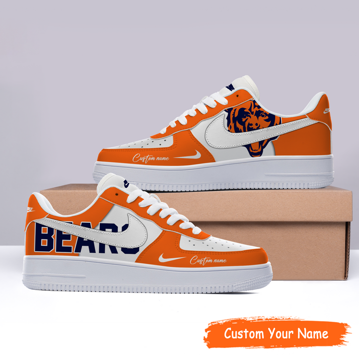 Chicago Bears Custom Name For Fans Shoes AF1 AZBTAF1000013