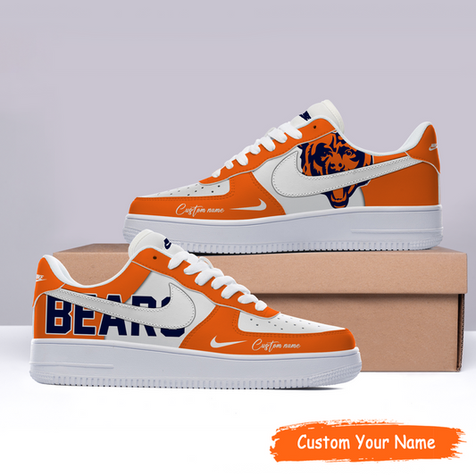 Chicago Bears Custom Name For Fans Shoes AF1 AZBTAF1000013