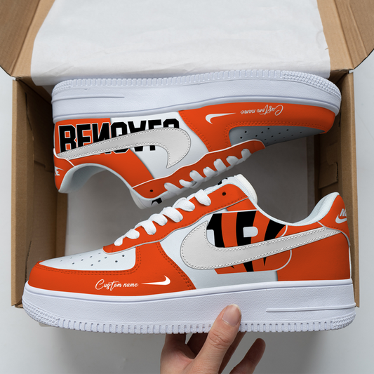 Cincinnati Bengals Custom Name For Fans Shoes AF1 AZBTAF1000012