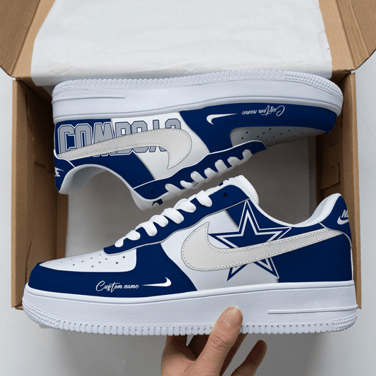 Dallas Cowboys Custom Name For Fans Shoes AF1 AZBTAF1000010