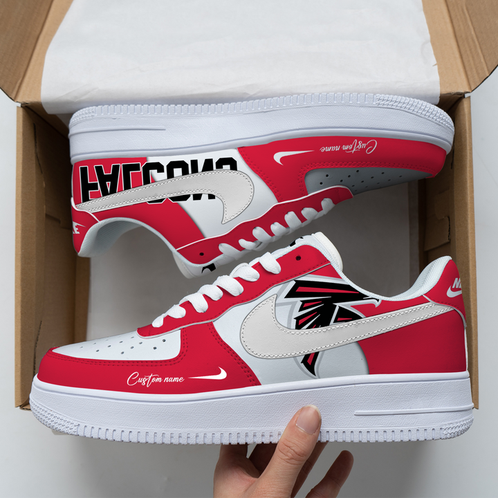 Atlanta Falcons Custom Name For Fans Shoes AF1 AZBTAF1000032