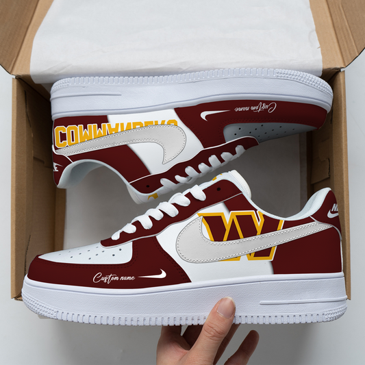 Washington Commanders Custom Name For Fans Shoes AF1 AZBTAF1000015