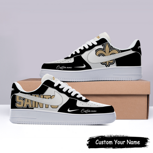 New Orleans Saints Custom Name For Fans Shoes AF1 AZBTAF1000023