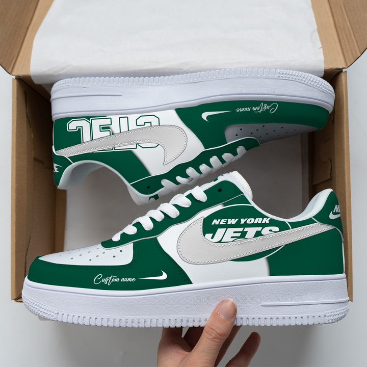 New York Jets Custom Name For Fans Shoes AF1 AZBTAF1000022