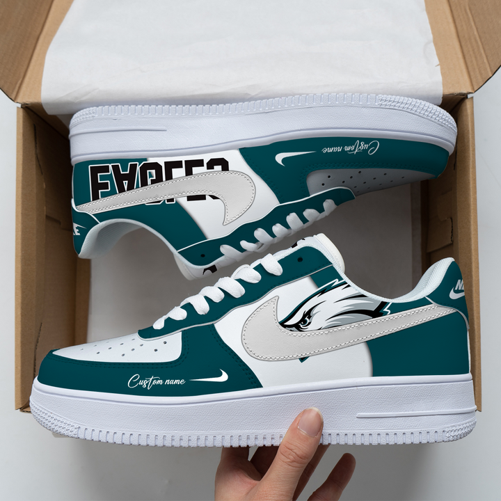 Philadelphia Eagles Custom Name For Fans Shoes AF1 AZBTAF1000020