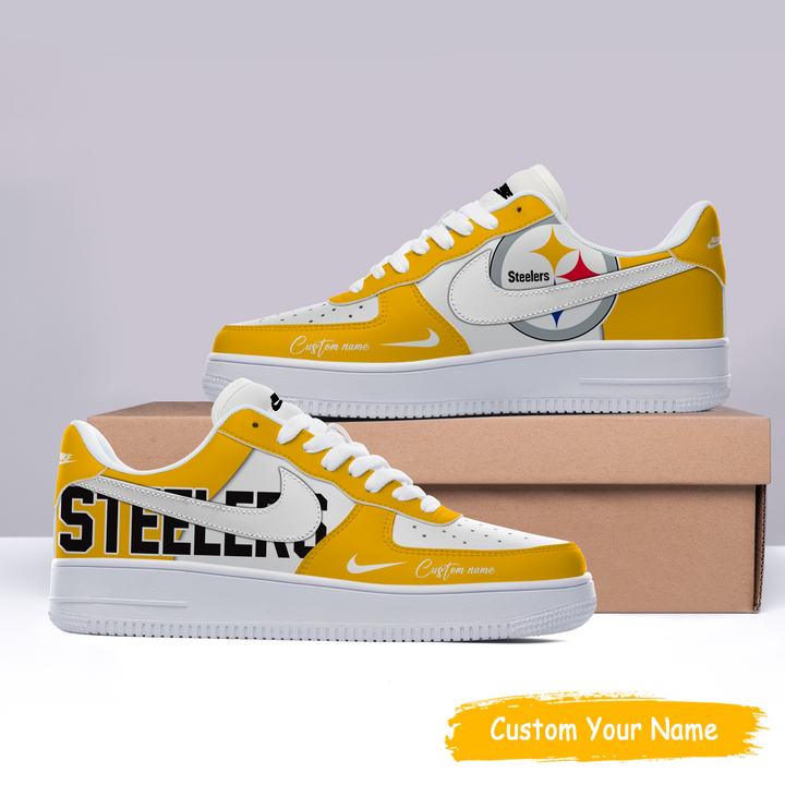 Pittsburgh Steelers Custom Name For Fans Shoes AF1 AZBTAF1000021
