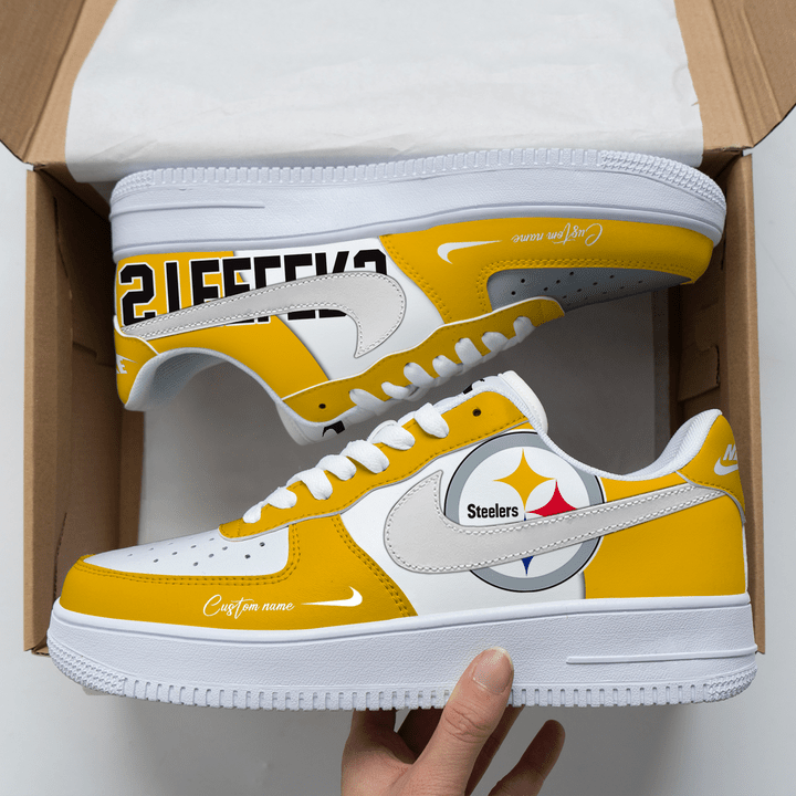 Pittsburgh Steelers Custom Name For Fans Shoes AF1 AZBTAF1000021