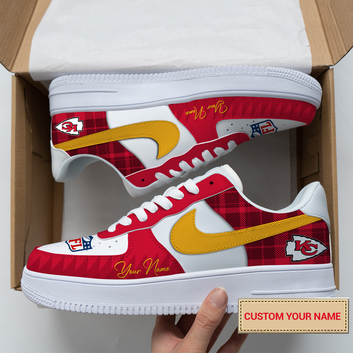 NFL Kansas City Chief 2024 Logo pattern AF1 Sneaker AZBTAF1000161