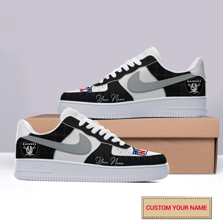 NFL Las Vegas Raiders  2024 Logo pattern AF1 Sneaker AZBTAF1000163