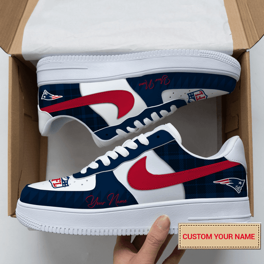 NFL New England Patriots 2024 Logo pattern AF1 Sneaker AZBTAF1000167