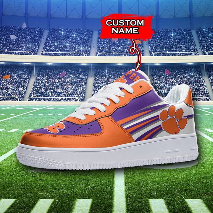 NCAA Clemson Tigers Seminoles Custom Name Air Force 1 AZBTAF1000118