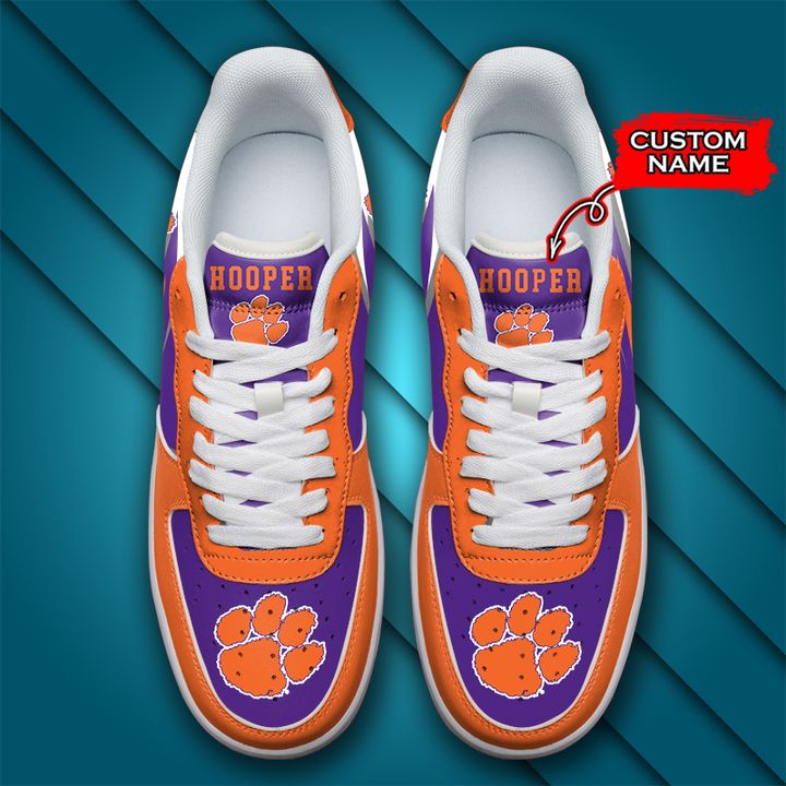 NCAA Clemson Tigers Seminoles Custom Name Air Force 1 AZBTAF1000118