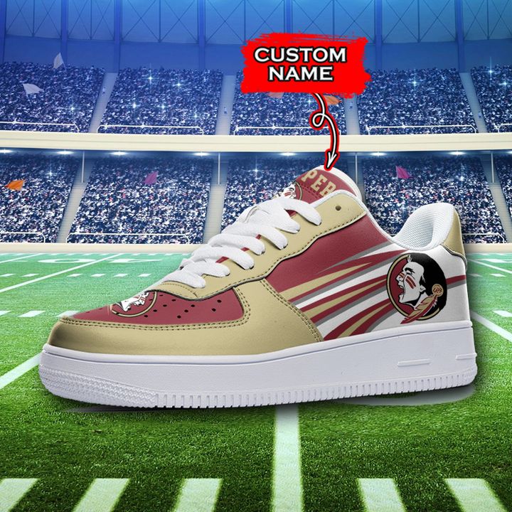 NCAA Florida State Seminoles Custom Name Air Force 1 AZBTAF1000124
