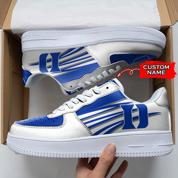 NCAA Duke Blue Devils Seminoles Custom Name Air Force 1 AZBTAF1000121