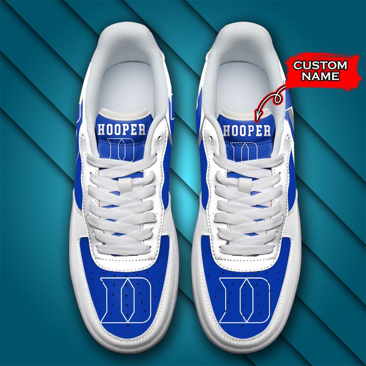 NCAA Duke Blue Devils Seminoles Custom Name Air Force 1 AZBTAF1000121