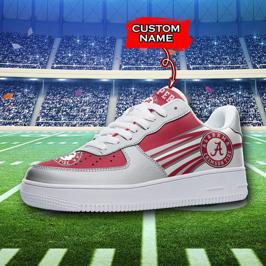 NCAA Alabama Crimson Tide Custom Name Air Force 1 AZBTAF1000116