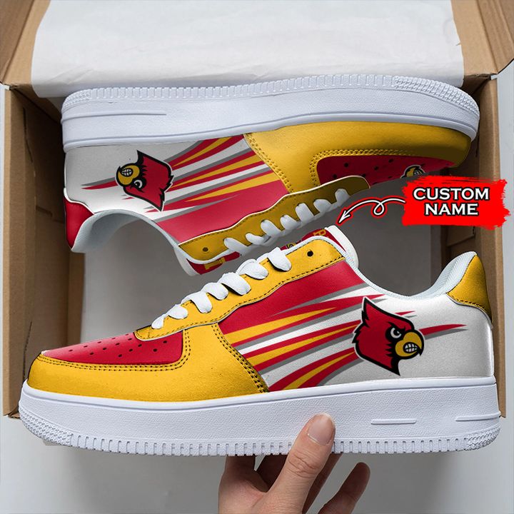 NCAA Louisville Cardinals Custom Name Air Force 1 AZBTAF1000103