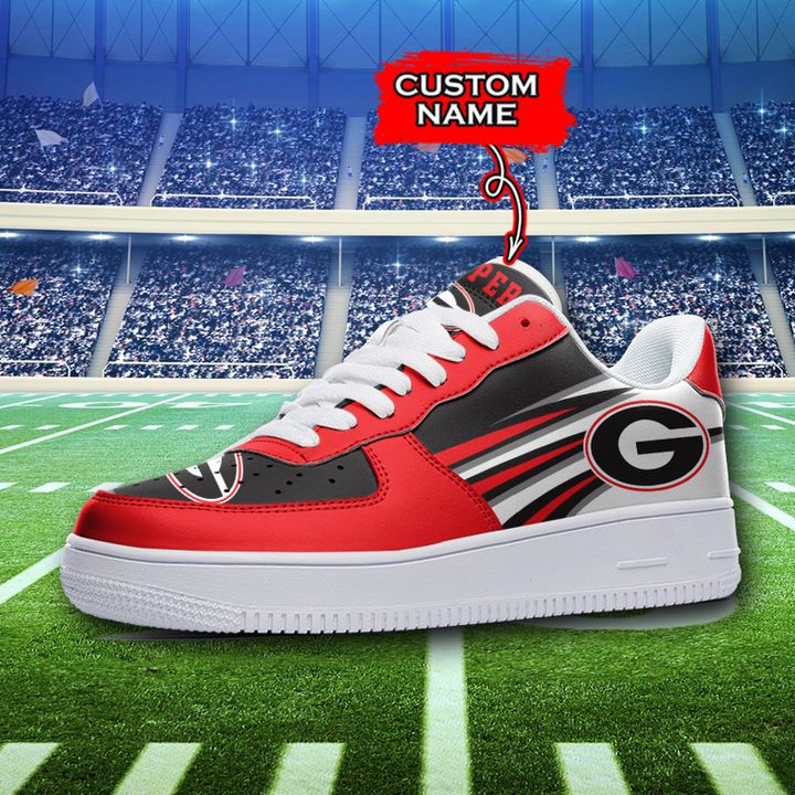 NCAA Georgia Bulldogs Custom Name Air Force 1 AZBTAF1000126